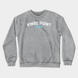 Kings Point USMMA (White Text) Crewneck Sweatshirt